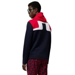 J.Lindeberg Men's Jeff Hood Midlayer -Best Golf Shop 409591 Navy J Lindeberg Mens Jeff Hood Midlayer 3