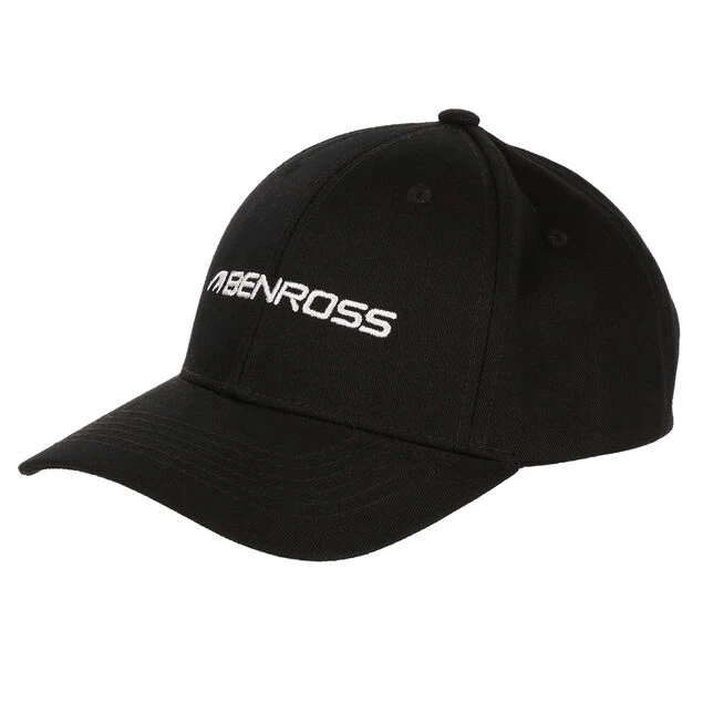 Benross Men's Core Logo Golf Cap Benross Men's Core Logo Golf Cap -Best Golf Shop 409836 benross core logo cap black white 1