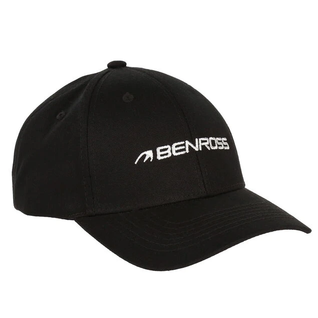 Benross Men's Core Logo Golf Cap Benross Men's Core Logo Golf Cap -Best Golf Shop 409836 benross core logo cap black white 3