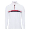 GOLFINO Men's Chest Stripe Midlayer