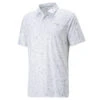 PUMA Golf PUMA Men's CLOUDSPUN Petal Golf Polo Shirt 2 PUMA Golf PUMA Men's CLOUDSPUN Petal Golf Polo Shirt -Best Golf Shop 410736 White HighRise PUMA Golf Mens CLOUDSPUN Petal Polo Shirt 1
