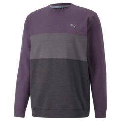 PUMA Golf PUMA Men's CLOUDSPUN ColourCrewneck Golf Midlayer