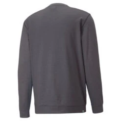 PUMA Golf PUMA Men's CLOUDSPUN ColourCrewneck Golf Midlayer -Best Golf Shop 410769 QuietShade DuskyAqua PUMA Golf Mens CLOUDSPUN Colourblock Crewneck Midlayer 2