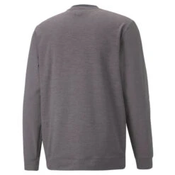 PUMA Golf PUMA Men's CLOUDSPUN ColourCrewneck Golf Midlayer -Best Golf Shop 410769 QuietShade SunsetPink PUMA Golf Mens CLOUDSPUN Colourblock Crewneck Midlayer 2