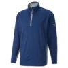 PUMA Golf PUMA Men's Gamer Half Zip Golf Midlayer -Best Golf Shop 410861 BlazingBlue HighRise PUMA Golf Mens Gamer Zip Midlayer 1