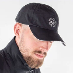 Galvin Green Men's Argo Golf Cap -Best Golf Shop 410926 Black Galvin Green Mens Argo Cap 2