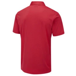 PING Men's Halcyon Golf Polo Shirt -Best Golf Shop 411469 Poppy PING Mens Halcyon Polo Shirt 3