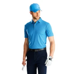 PING Men's Halcyon Golf Polo Shirt -Best Golf Shop 411469 blue model 1