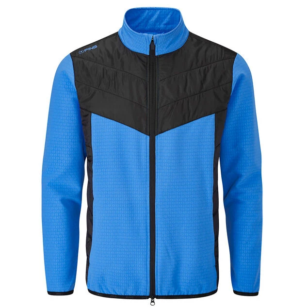 PING Men's Norse S4 Zoned Golf Jacket PING Men's Norse S4 Zoned Golf Jacket -Best Golf Shop 411563 FrenchBlue Black PING Norse S4 Zoned Midlayer 2