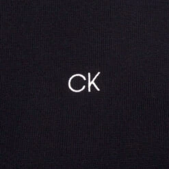 Calvin Klein Men's Knitted 1/2 Zip Golf Mid Layer -Best Golf Shop 411838 Navy Calvin Klein Mens Knitted Half Zip Golf Mid Layer 4