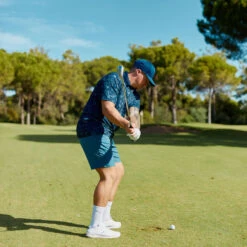 PUMA Golf PUMA Men's MATTR Lagoon Golf Polo Shirt 9 PUMA Golf PUMA Men's MATTR Lagoon Golf Polo Shirt -Best Golf Shop 412523 NavyBlazer EveningSky PUMA Mens MATTR Lagoon Golf Polo Shirt 4