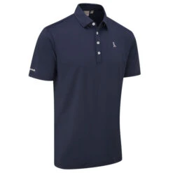 PING Men's Mr. Ping Golf Polo Shirt 5 PING Men's Mr. Ping Golf Polo Shirt -Best Golf Shop 412904 Navy PING Mens MrPing Golf Polo Shirt 3