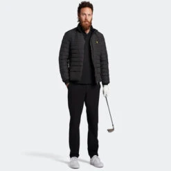 Lyle & Scott Men's Collar Logo Technical Breathable Golf Polo Shirt 9 Lyle & Scott Men's Collar Logo Technical Breathable Golf Polo Shirt -Best Golf Shop 413579 Black LyleScott Mens Collar Logo Technical Polo Shirt 4