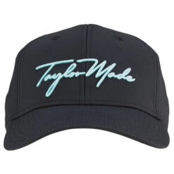 TaylorMade Ladies Script Golf Cap -Best Golf Shop 413647 Black White TaylorMade Ladies Script Golf Cap 3