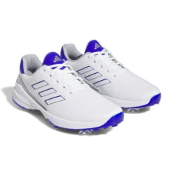 Adidas Golf Adidas Men's ZG23 Waterproof Spiked Golf Shoes 6 Adidas Golf Adidas Men's ZG23 Waterproof Spiked Golf Shoes -Best Golf Shop 413720 White BlueFusion LucicBlue adidas Mens ZG23 Waterproof Spiked Golf Shoes 5