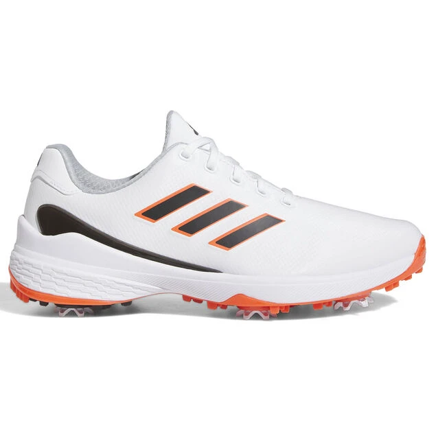 adidas Men's ZG23 Waterproof Spiked Golf Shoes Adidas Golf Adidas Men's ZG23 Waterproof Spiked Golf Shoes -Best Golf Shop 413720 White Silver White adidas Mens ZG23 Waterproof Spiked Golf Shoes 1