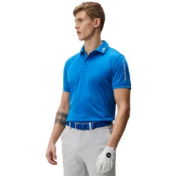 J.Lindeberg Men's Tour Tech Golf Polo Shirt