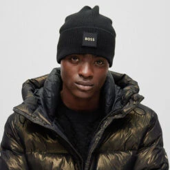 Hugo Boss Men`s Furio Hat -Best Golf Shop 414745 Black Hugo Boss Mens Furio Hat 4