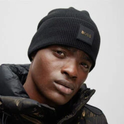 Hugo Boss Men`s Furio Hat -Best Golf Shop 414745 Black Hugo Boss Mens Furio Hat 5