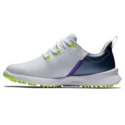 FootJoy Ladies Fuel Sport Waterproof Spikeless Golf Shoes -Best Golf Shop 415027 Navy White Green FootJoy Ladies Fuel Sport Waterproof Spikeless Golf Shoes 2