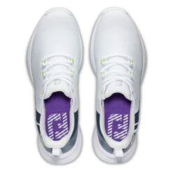FootJoy Ladies Fuel Sport Waterproof Spikeless Golf Shoes -Best Golf Shop 415027 Navy White Green FootJoy Ladies Fuel Sport Waterproof Spikeless Golf Shoes 5