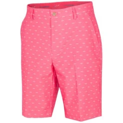 Greg Norman Men's Microlux Hybrid Shark Print Golf Shorts 4 Greg Norman Men's Microlux Hybrid Shark Print Golf Shorts -Best Golf Shop 416637 CoralSunset Greg Norman Mens Microlux Hybrid Shark Print Golf Shorts 1
