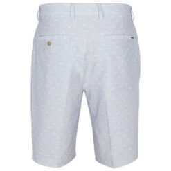 Greg Norman Men's Microlux Hybrid Shark Print Golf Shorts 11 Greg Norman Men's Microlux Hybrid Shark Print Golf Shorts -Best Golf Shop 416637 SharkGrey Greg Norman Mens Microlux Hybrid Shark Print Golf Shorts 2