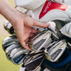 TaylorMade STEALTH HD Steel Golf Irons -Best Golf Shop 417581 TaylorMade STEALTH HD Golf Steel Irons 9c