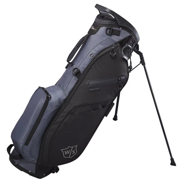 Wilson EXO Lite Golf Stand Bag Wilson Staff Wilson EXO Lite Golf Stand Bag -Best Golf Shop 418762 ClassicBlack Charcoal Wilson EXO Lite Golf Stand Bag 2 1