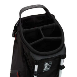 TaylorMade FlexTech Lite Golf Stand Bag -Best Golf Shop 419565 Black Red Silver TaylorMade Flex Tech Lite Golf Stand Bag 4