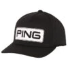 PING Tour Classic 211 Golf Cap -Best Golf Shop 420352 Black PING Tour Classic 211 Golf Cap 1