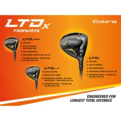 COBRA King LTDx Fairway Wood 6 COBRA King LTDx Fairway Wood -Best Golf Shop COBRA LTDx Fairway x3 Graphic