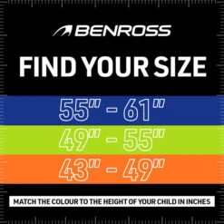 Benross Junior 43-49" Golf Stand Bag -Best Golf Shop benross junior size guide 1
